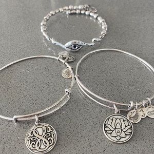 Alex & Ani Bangle Bracelets - Bundle of 3